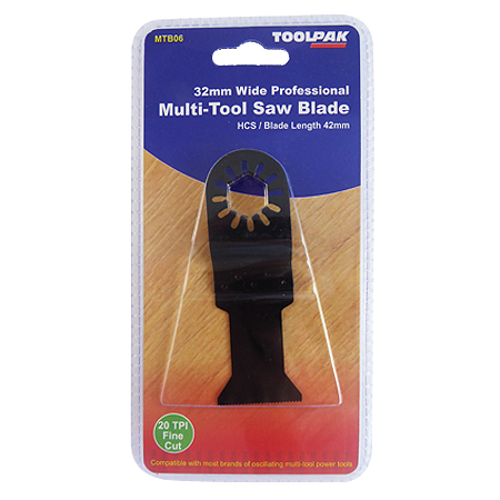 Multi-Tool Blade 32mm 20TPI Wide Toolpak 